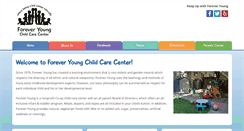 Desktop Screenshot of foreveryoungchildcare.org